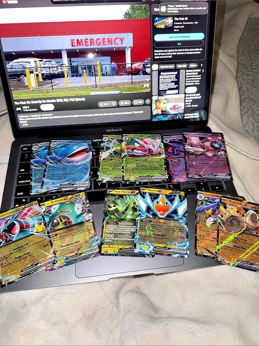 Pokémon Wailord ex Trading Card Holographic Lot of 12